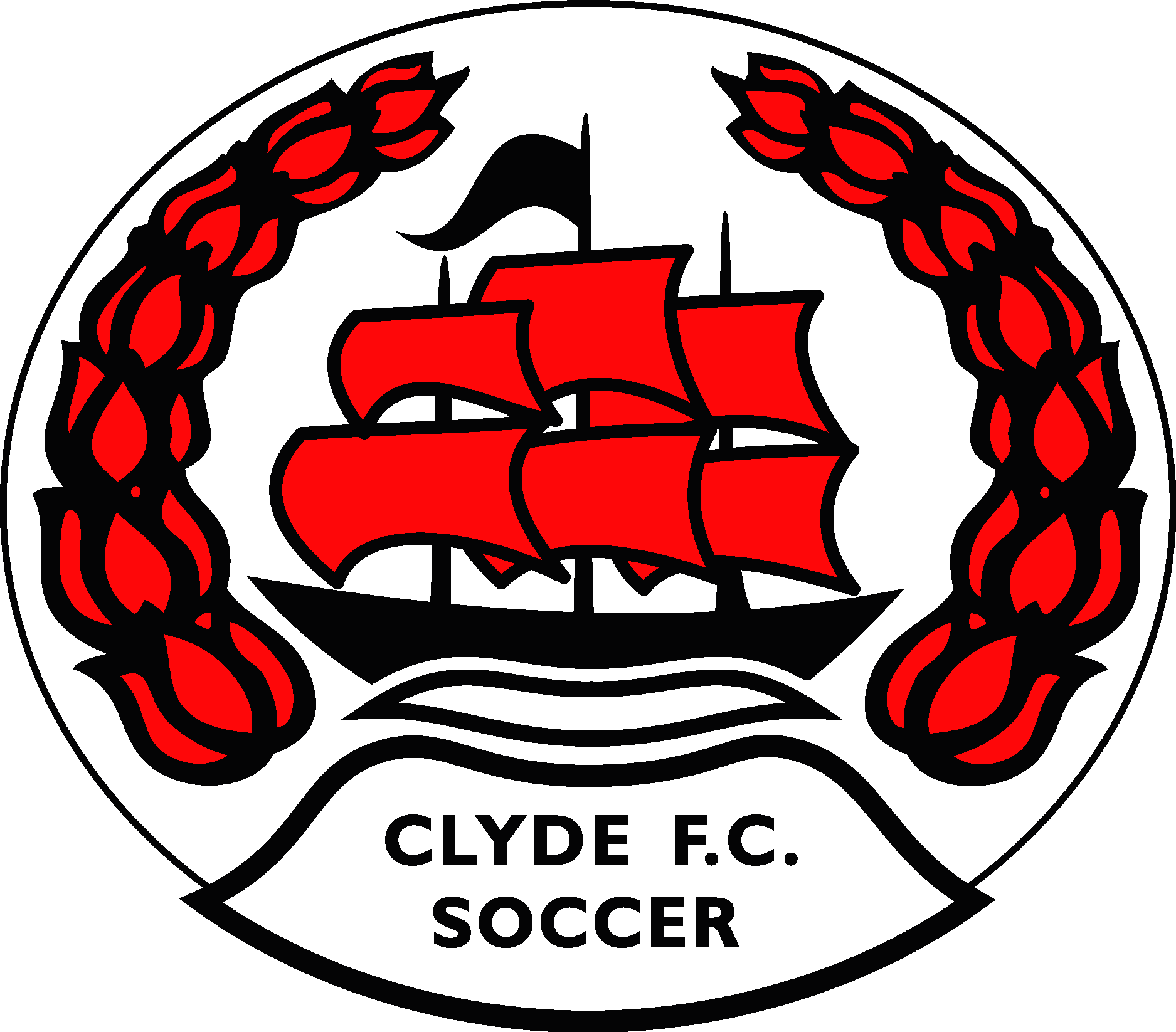 Clyde FC Logo Vector Logo